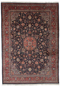  サルーク 絨毯 273X385 オリエンタル 手織り 黒/深紅色の 大きな (ウール, )