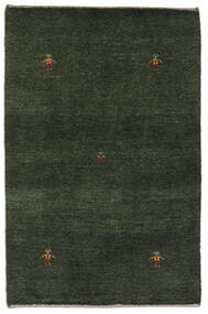  ギャッベ ペルシャ 絨毯 78X118 モダン 手織り 黒 (ウール, ペルシャ/イラン)