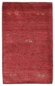  ギャッベ ペルシャ 絨毯 80X124 モダン 手織り 深紅色の (ウール, )