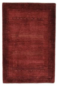  Loribaft Fine ペルシャ 絨毯 78X119 ペルシャ ウール 深紅色の/黒 小 