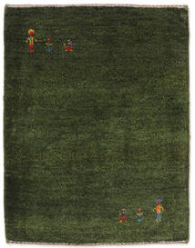  ギャッベ ペルシャ 絨毯 64X82 モダン 手織り 黒 (ウール, ペルシャ/イラン)
