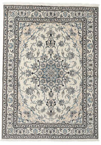  ナイン 絨毯 166X231 オリエンタル 手織り 黒/濃いグレー (ウール, ペルシャ/イラン)