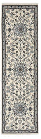  ナイン 絨毯 80X285 オリエンタル 手織り 廊下 カーペット 黒/オリーブ色 (ウール, ペルシャ/イラン)