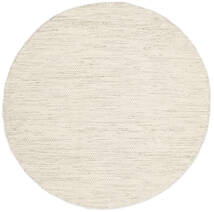  Abisko - 薄い ベージュ/Melange 絨毯 200X200 モダン 手織り 正方形 黄色/ホワイト/クリーム色/オリーブ色 (ウール, インド)