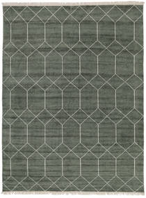  Kiara - フォレストグリーン 絨毯 300X400 モダン 手織り 深緑色の/黒 大きな ( インド)