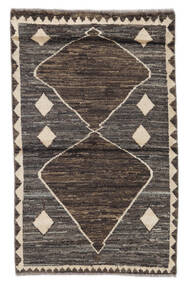  Moroccan Berber - Afghanistan 絨毯 91X146 モダン 手織り 黒/濃い茶色 (ウール, アフガニスタン)