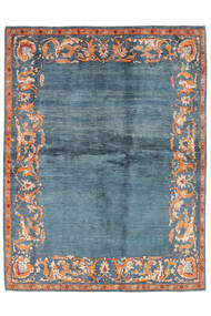  ギャッベ キャシュクリ 絨毯 175X229 モダン 手織り 紺色の/ホワイト/クリーム色 (ウール, ペルシャ/イラン)