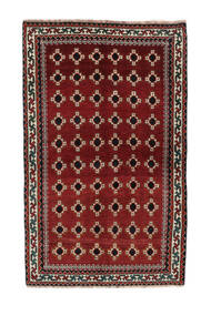  カシュガイ 絨毯 122X194 オリエンタル 手織り 深紅色の/黒 (ウール, )