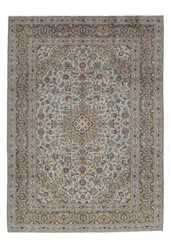  カシャン 絨毯 271X373 オリエンタル 手織り 濃いグレー/濃い茶色 大きな (ウール, ペルシャ/イラン)