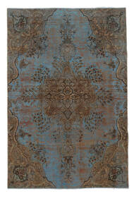  カラード ヴィンテージ - Persien/Iran 絨毯 179X268 モダン 手織り 黒/濃い茶色 (ウール, ペルシャ/イラン)