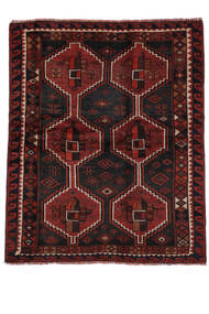 絨毯 手織り ロリ 絨毯 164X200 黒/深紅色の (ウール, ペルシャ/イラン)