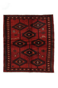 絨毯 ペルシャ ロリ 絨毯 165X190 黒/深紅色の (ウール, ペルシャ/イラン)