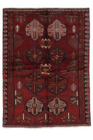 156X210 絨毯 オリエンタル ロリ 絨毯 黒/深紅色の (ウール, ペルシャ/イラン)