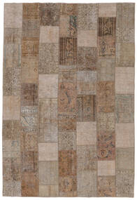250X364 絨毯 Patchwork - Persien/Iran モダン 手織り 茶 大きな (ウール, ペルシャ/イラン)