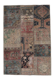  パッチワーク - Persien/Iran 絨毯 104X156 モダン 手織り 濃い茶色/黒 (ウール, ペルシャ/イラン)