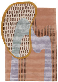  Elephant - Terracotta/Multi 絨毯 200X300 モダン 濃い茶色/濃いグレー ( インド)