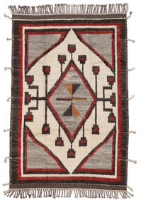 Moroccan Berber - Afghanistan 絨毯 203X303 モダン 手織り 濃い茶色/黒 (ウール, アフガニスタン)