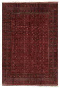 Kunduz 絨毯 191X280 オリエンタル 手織り 黒 (ウール, アフガニスタン)