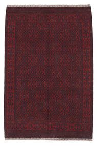  キリム ゴルバリヤスタ 絨毯 204X310 オリエンタル 手織り 濃い紫/黒 (ウール, アフガニスタン)