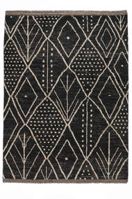  Contemporary Design 絨毯 181X247 モダン 手織り 黒/ホワイト/クリーム色 (ウール, アフガニスタン)