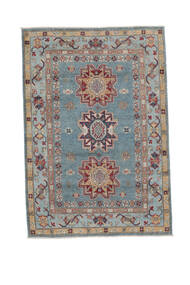 絨毯 オリエンタル カザック Fine 絨毯 120X173 濃いグレー/茶 (ウール, アフガニスタン)