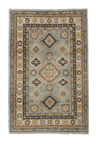 120X185 絨毯 オリエンタル カザック Fine 絨毯 茶/黒 (ウール, アフガニスタン)