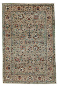  Ziegler Ariana 絨毯 202X306 オリエンタル 手織り 濃い茶色/ホワイト/クリーム色 (ウール, アフガニスタン)