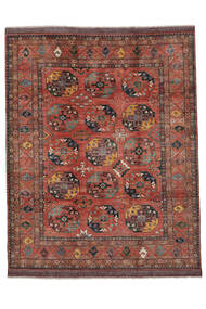  Shabargan 絨毯 245X319 オリエンタル 手織り 濃い茶色/黒 (ウール, アフガニスタン)
