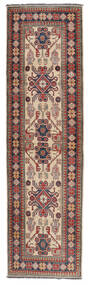 絨毯 オリエンタル カザック Fine 絨毯 82X287 廊下 カーペット 深紅色の/茶 (ウール, アフガニスタン)