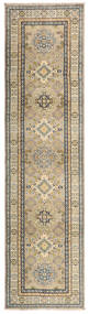 絨毯 オリエンタル カザック Fine 絨毯 82X305 廊下 カーペット オレンジ/茶 (ウール, アフガニスタン)