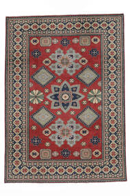  カザック 絨毯 200X274 オリエンタル 手織り 濃い茶色/黒 (ウール, アフガニスタン)