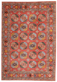  カザック 絨毯 241X348 オリエンタル 手織り 錆色/赤 (ウール, アフガニスタン)