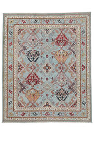  カザック 絨毯 245X298 オリエンタル 手織り 濃いグレー/ホワイト/クリーム色 (ウール, アフガニスタン)