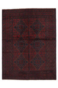  アフガン Khal Mohammadi 絨毯 153X200 オリエンタル 手織り 黒 (ウール, アフガニスタン)