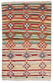  Moroccan Berber - Afghanistan 絨毯 88X137 モダン 手織り 茶/深紅色の (ウール, アフガニスタン)