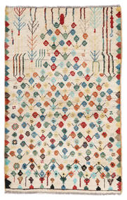  Moroccan Berber - Afghanistan 絨毯 88X139 モダン 手織り ベージュ/暗めのベージュ色の (ウール, アフガニスタン)