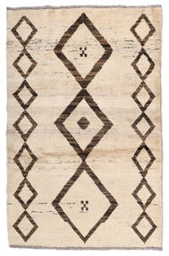  Moroccan Berber - Afghanistan 絨毯 89X136 モダン 手織り ベージュ/オレンジ (ウール, )