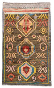  Moroccan Berber - Afghanistan 絨毯 85X144 モダン 手織り 濃い茶色/黒 (ウール, アフガニスタン)