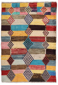  Moroccan Berber - Afghanistan 絨毯 93X136 モダン 手織り 黒/茶 (ウール, アフガニスタン)
