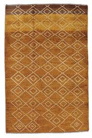  Moroccan Berber - Afghanistan 絨毯 122X188 モダン 手織り 濃い茶色/ベージュ (ウール, アフガニスタン)