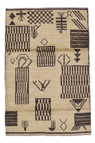  Moroccan Berber - Afghanistan 絨毯 118X179 モダン 手織り ベージュ/ホワイト/クリーム色 (ウール, アフガニスタン)