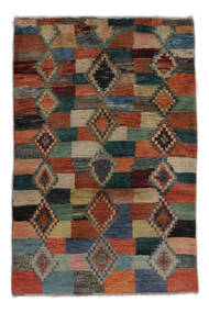  Moroccan Berber - Afghanistan 絨毯 87X129 モダン 手織り 濃い茶色/黒 (ウール, アフガニスタン)