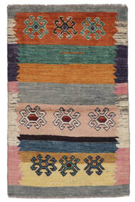  Moroccan Berber - Afghanistan 絨毯 89X145 モダン 手織り 黒/深紅色の (ウール, アフガニスタン)