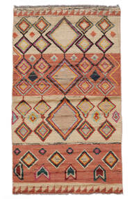  Moroccan Berber - Afghanistan 絨毯 83X145 モダン 手織り ベージュ/赤 (ウール, アフガニスタン)