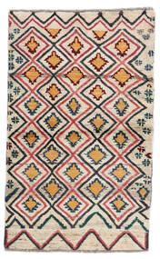  Moroccan Berber - Afghanistan 絨毯 88X144 モダン 手織り 黒/ホワイト/クリーム色 (ウール, アフガニスタン)