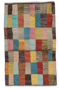  Moroccan Berber - Afghanistan 絨毯 89X142 モダン 手織り 濃い茶色/茶 (ウール, アフガニスタン)