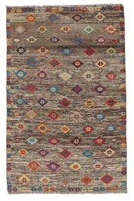  Moroccan Berber - Afghanistan 絨毯 115X180 モダン 手織り 濃い茶色/黒 (ウール, アフガニスタン)
