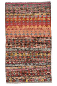  Moroccan Berber - Afghanistan 絨毯 85X145 モダン 手織り 深紅色の/茶 (ウール, )