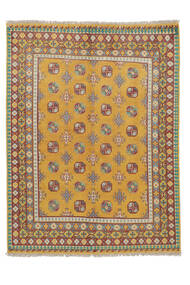  アフガン 絨毯 155X205 オリエンタル 手織り 茶/ホワイト/クリーム色 (ウール, アフガニスタン)