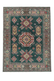 絨毯 オリエンタル カザック Fine 絨毯 144X201 黒/深紅色の (ウール, アフガニスタン)